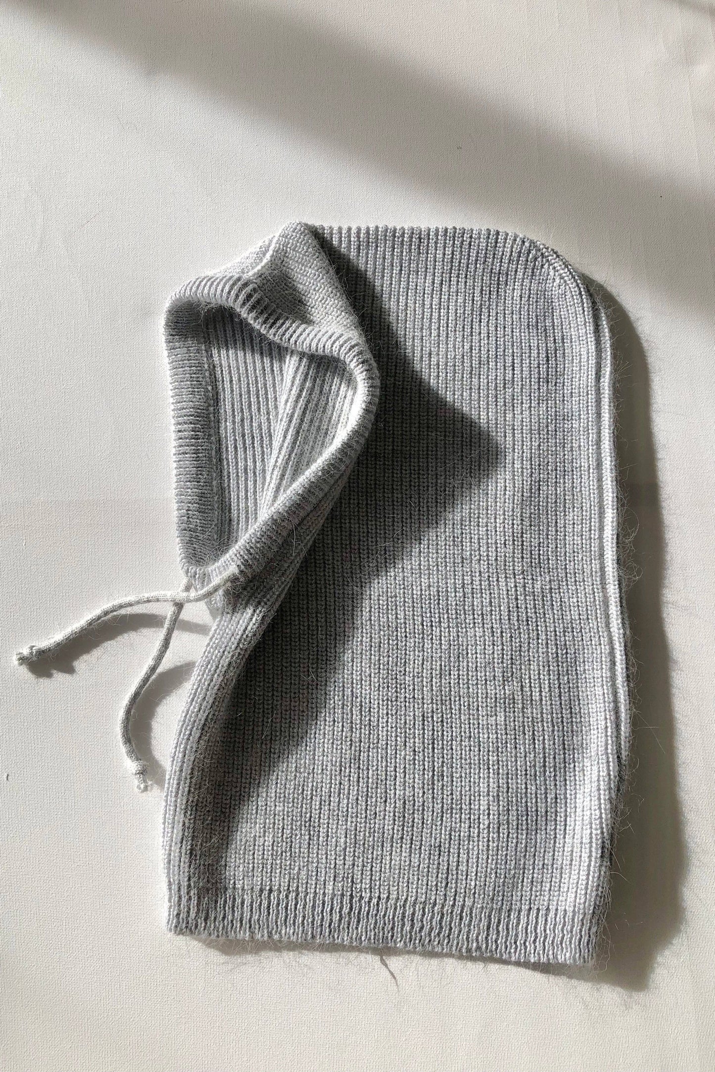 2024 ANGORA WOOL BALACLAVA - neutral: Cream / One size