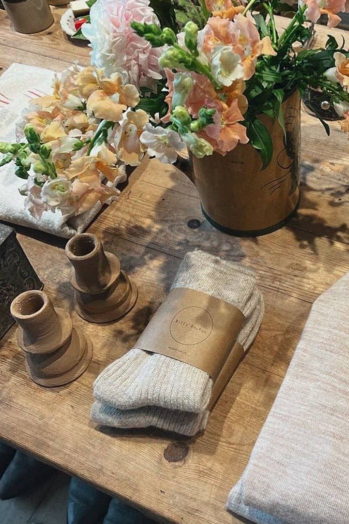 ICELAND WOOL SOCKS - neutral: Gray mélange