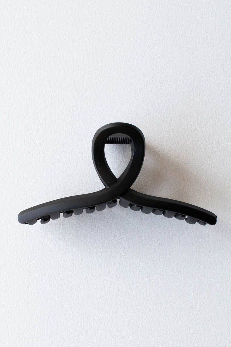 5 Inch Matte French Twist Hair Clip: Blush