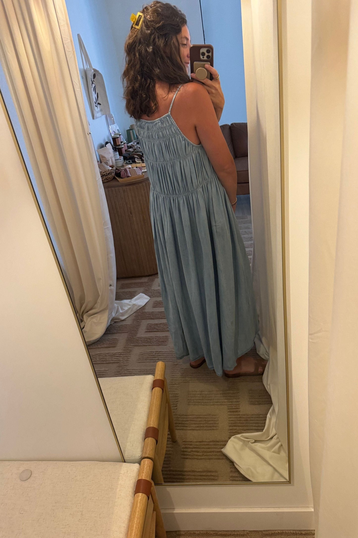 Penny Chambray Dress