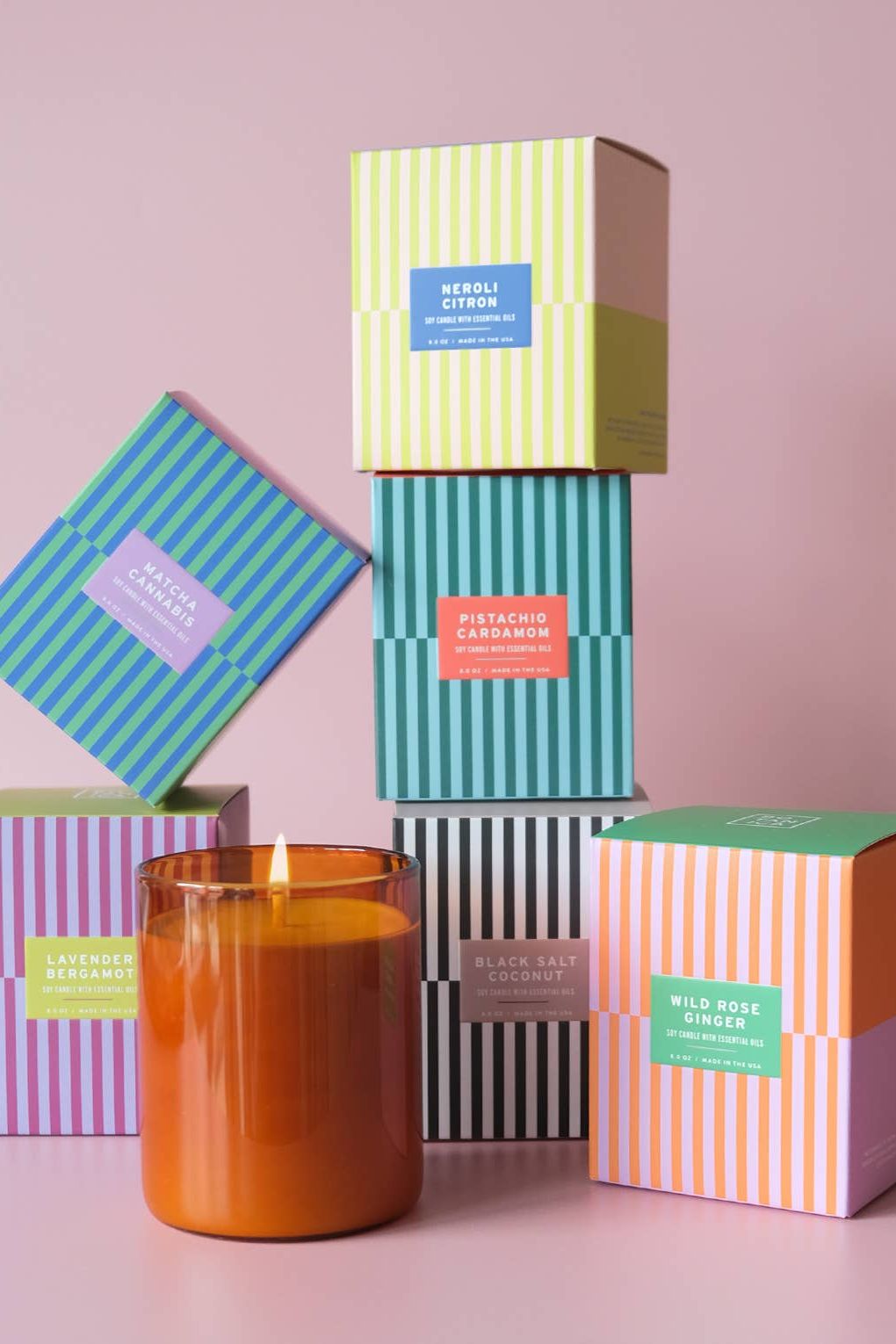 Lavender + Bergamot Essentials Candle | 8 oz.