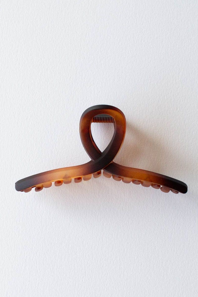 5 Inch Matte French Twist Hair Clip: Blush