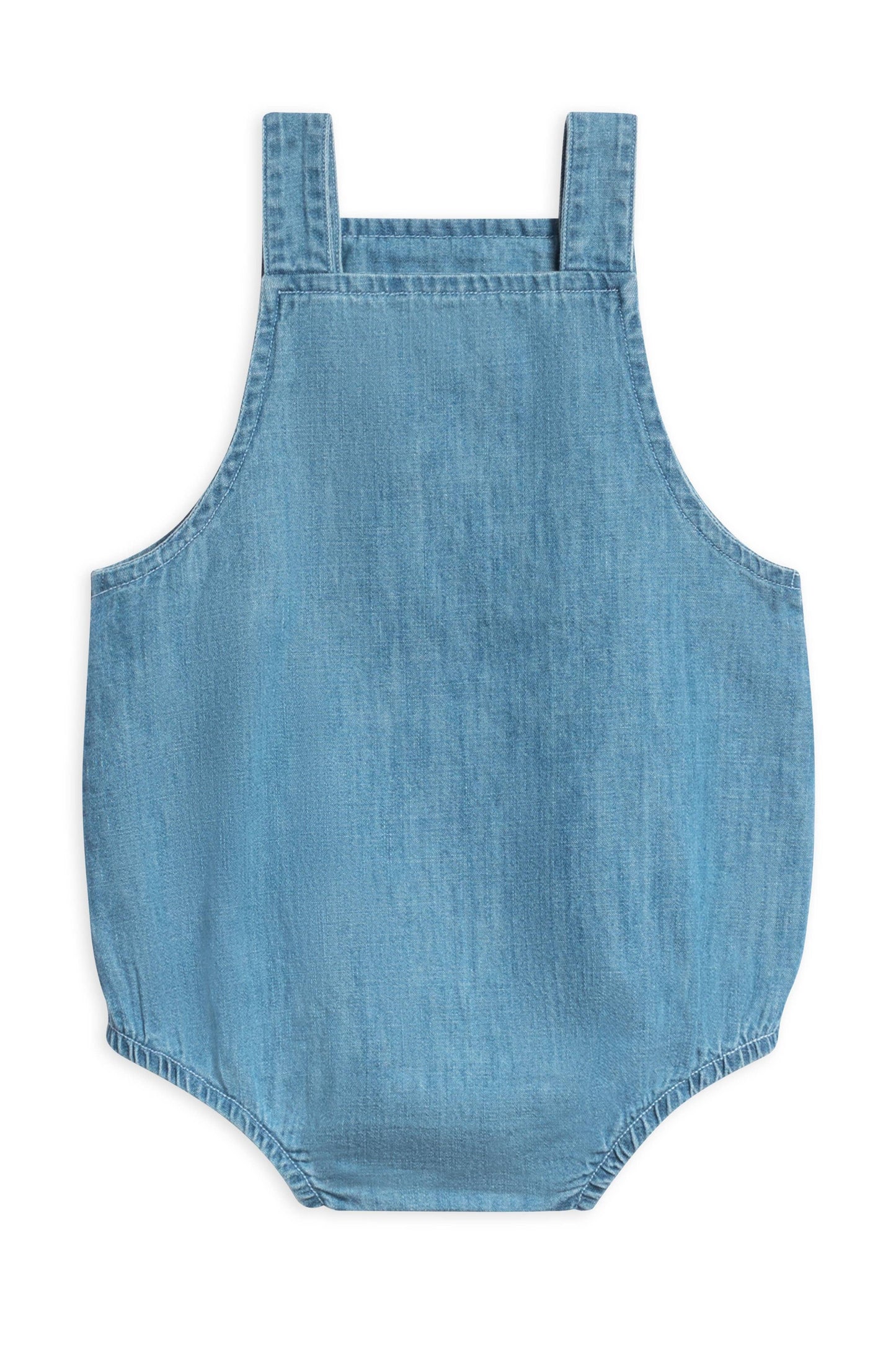 Organic Baby & Kids Noe Chambray Bubble Overall: 0-3M