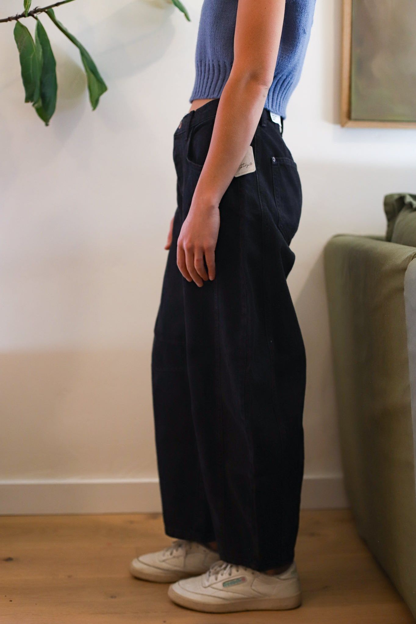 Good Luck Mid Rise Barrel - Black