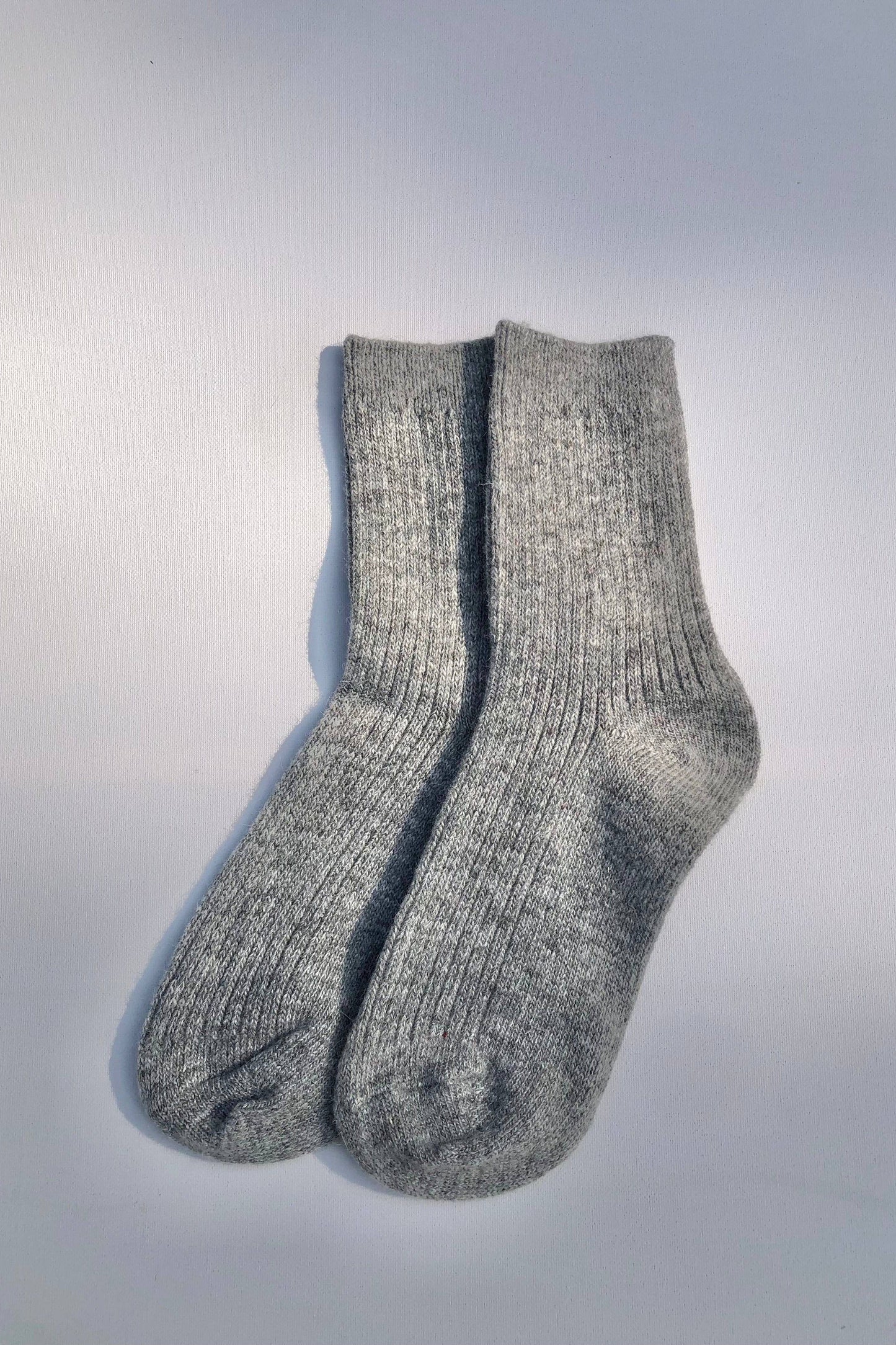 ICELAND WOOL SOCKS - neutral: Gray mélange