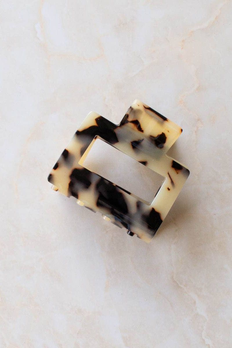 Eco Kylie Hair Clip: Lavender Pearl