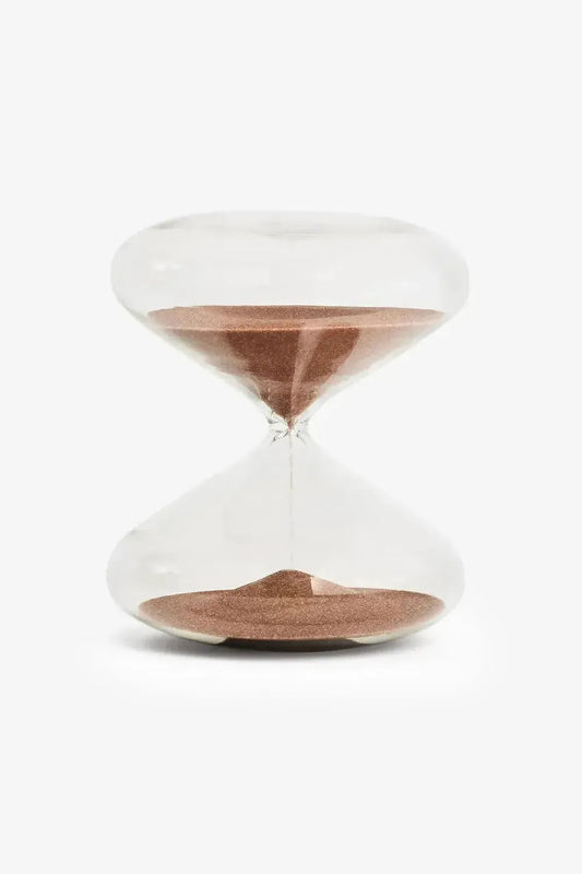 Mindful Focus Hourglass 30 Minutes, Glass Sand Timer