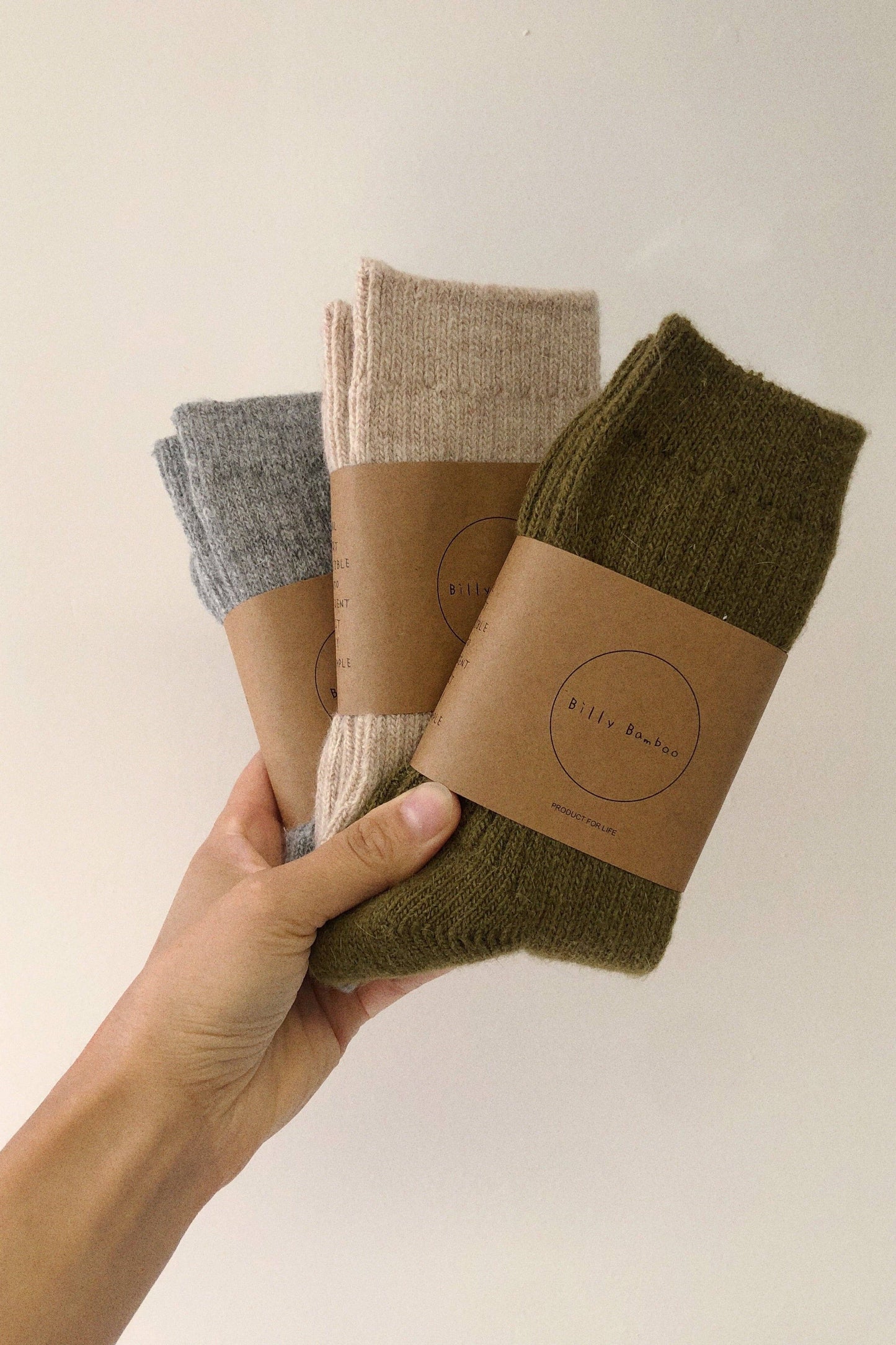 ICELAND WOOL SOCKS - neutral: Gray mélange