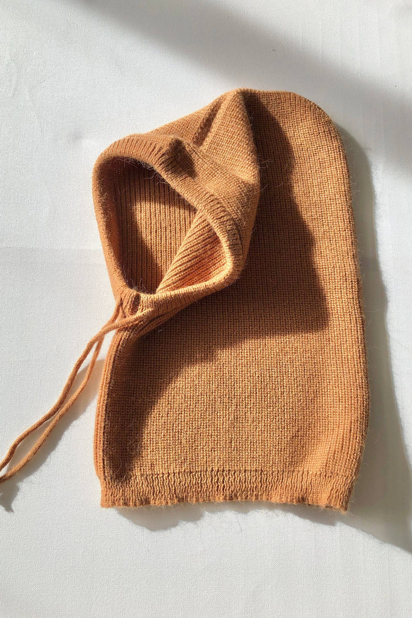 2024 ANGORA WOOL BALACLAVA - neutral: Cream / One size