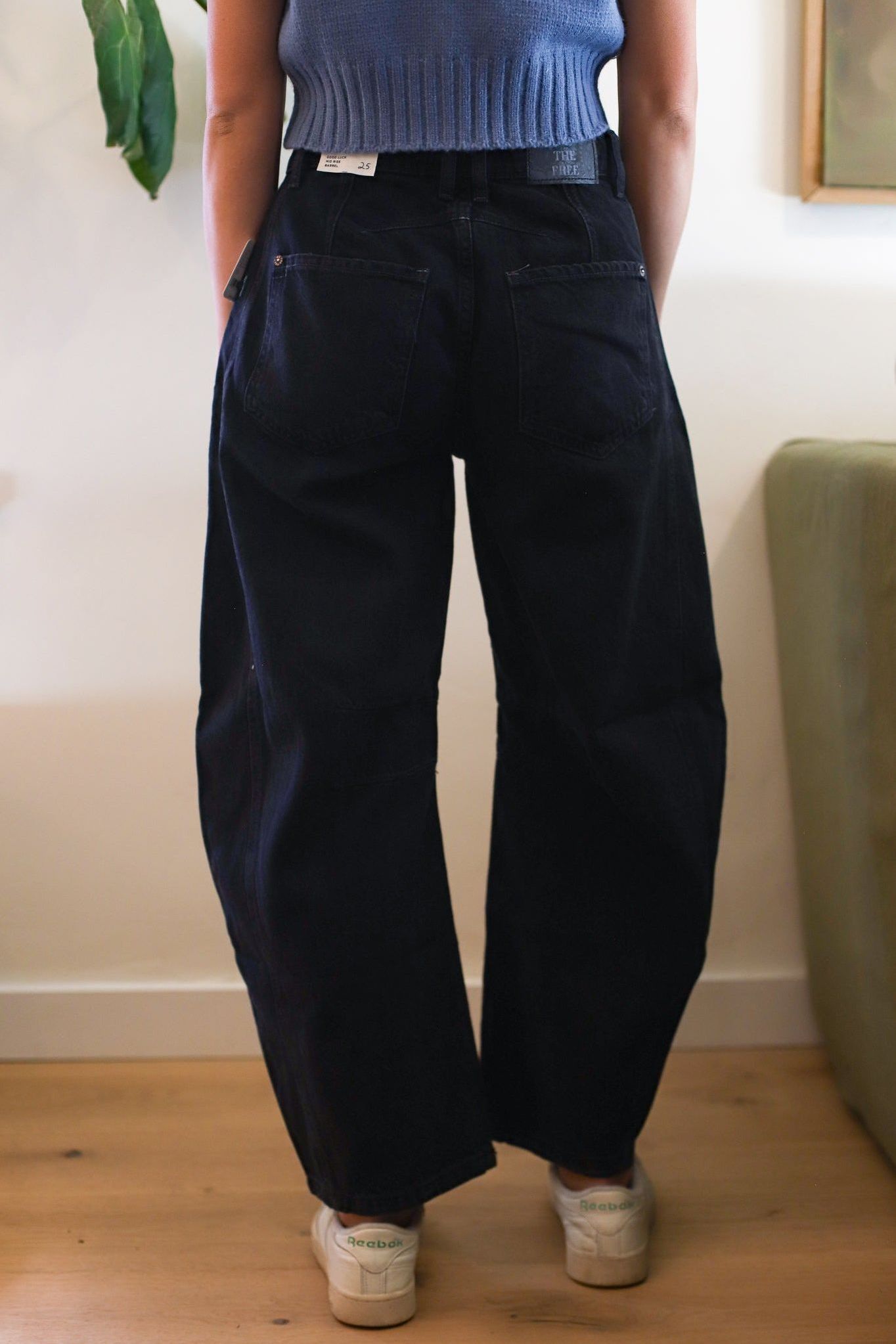 Good Luck Mid Rise Barrel - Black