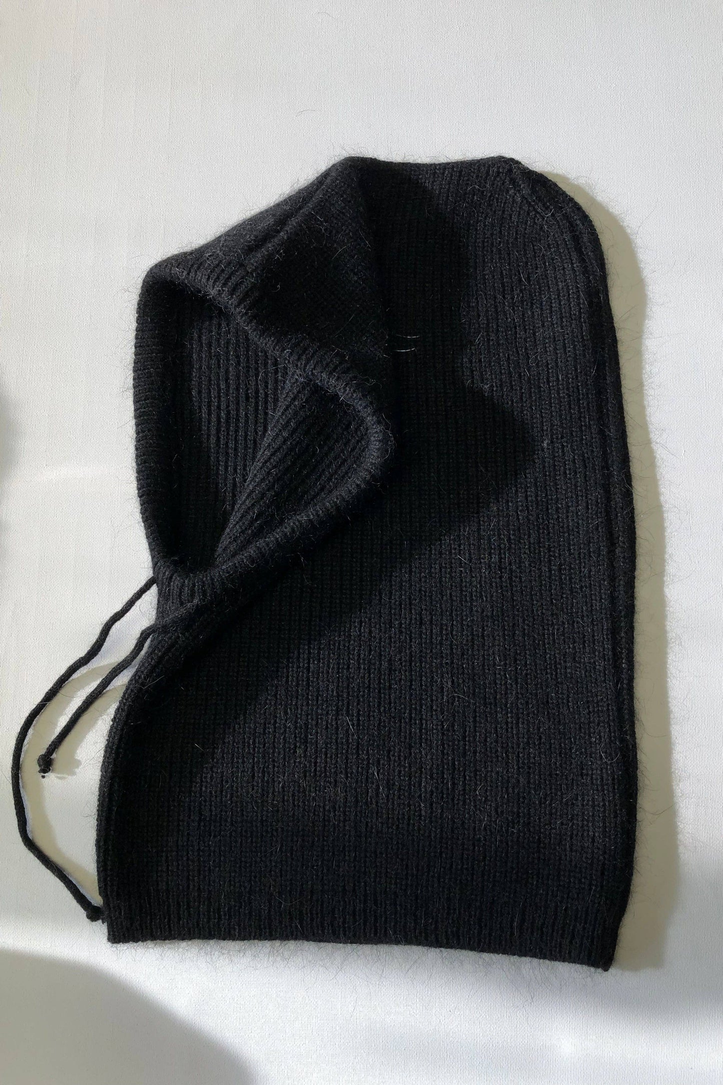2024 ANGORA WOOL BALACLAVA - neutral: Cream / One size