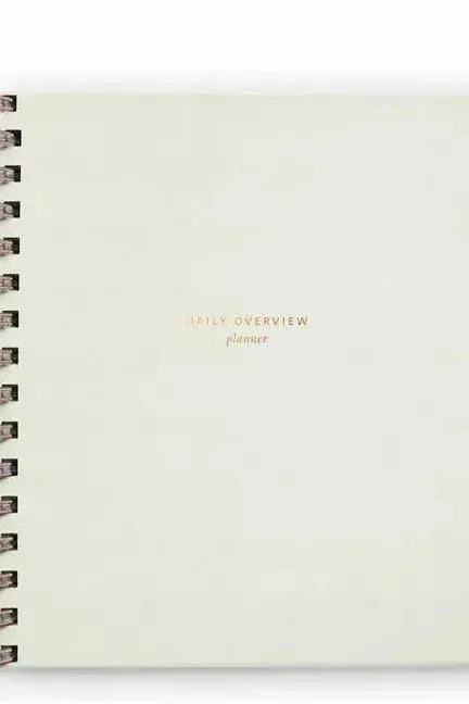 Daily Overview Planner - Linen // Undated
