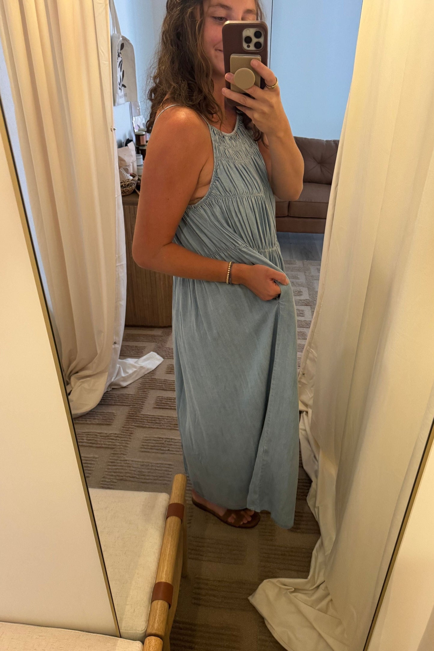 Penny Chambray Dress