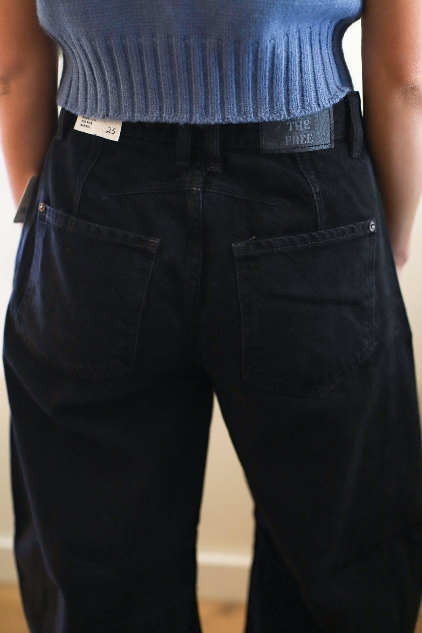 Good Luck Mid Rise Barrel - Black