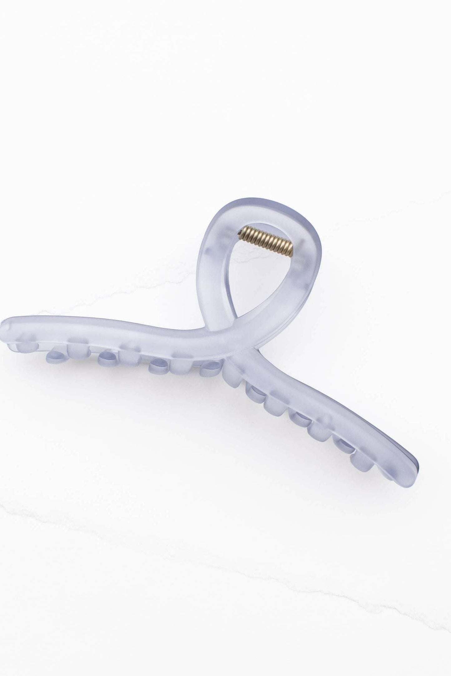 5 Inch Matte French Twist Hair Clip: Blush