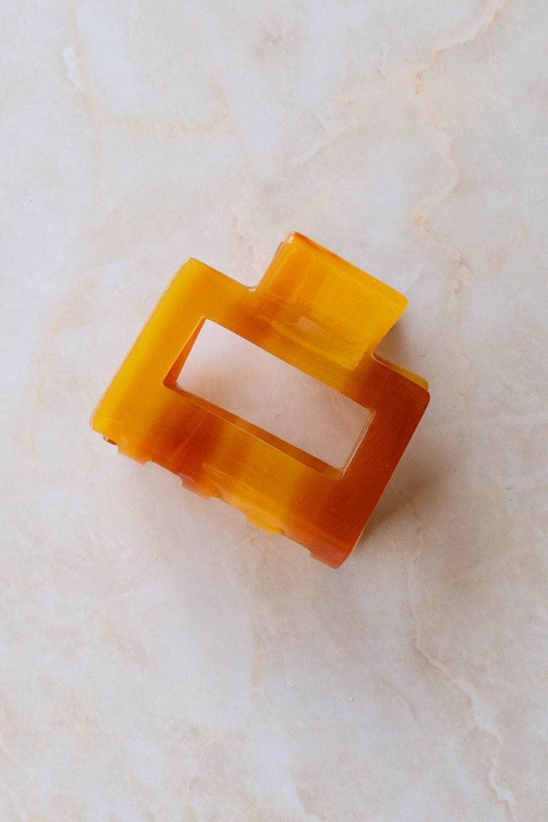 Eco Kylie Hair Clip: Coral Pink