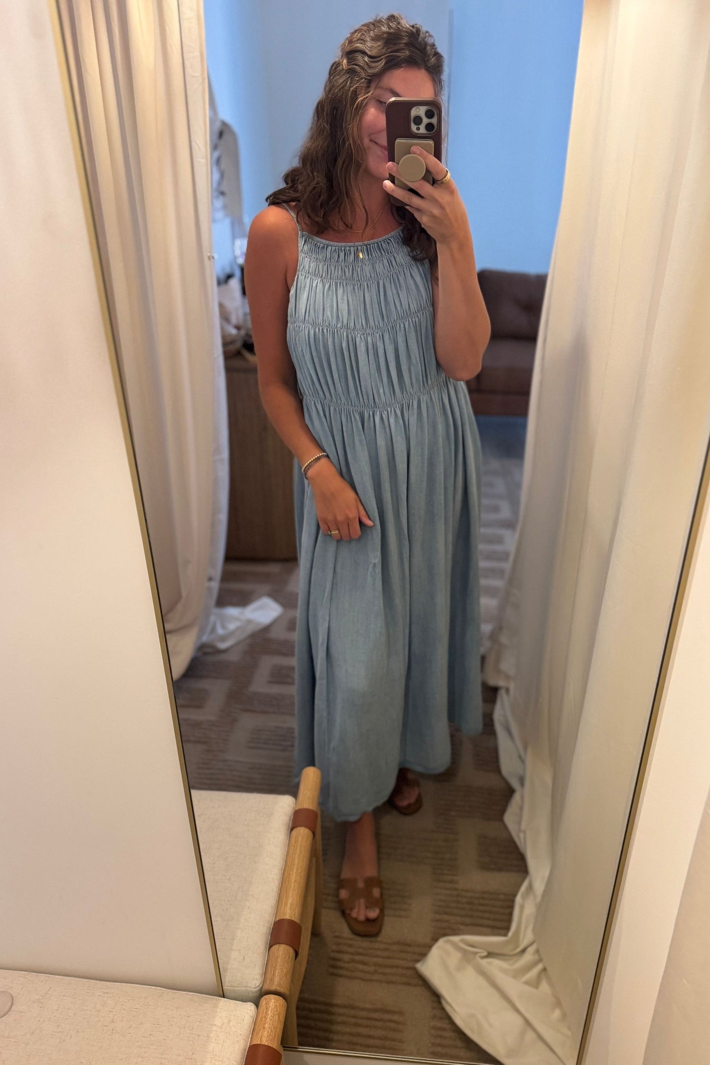 Penny Chambray Dress