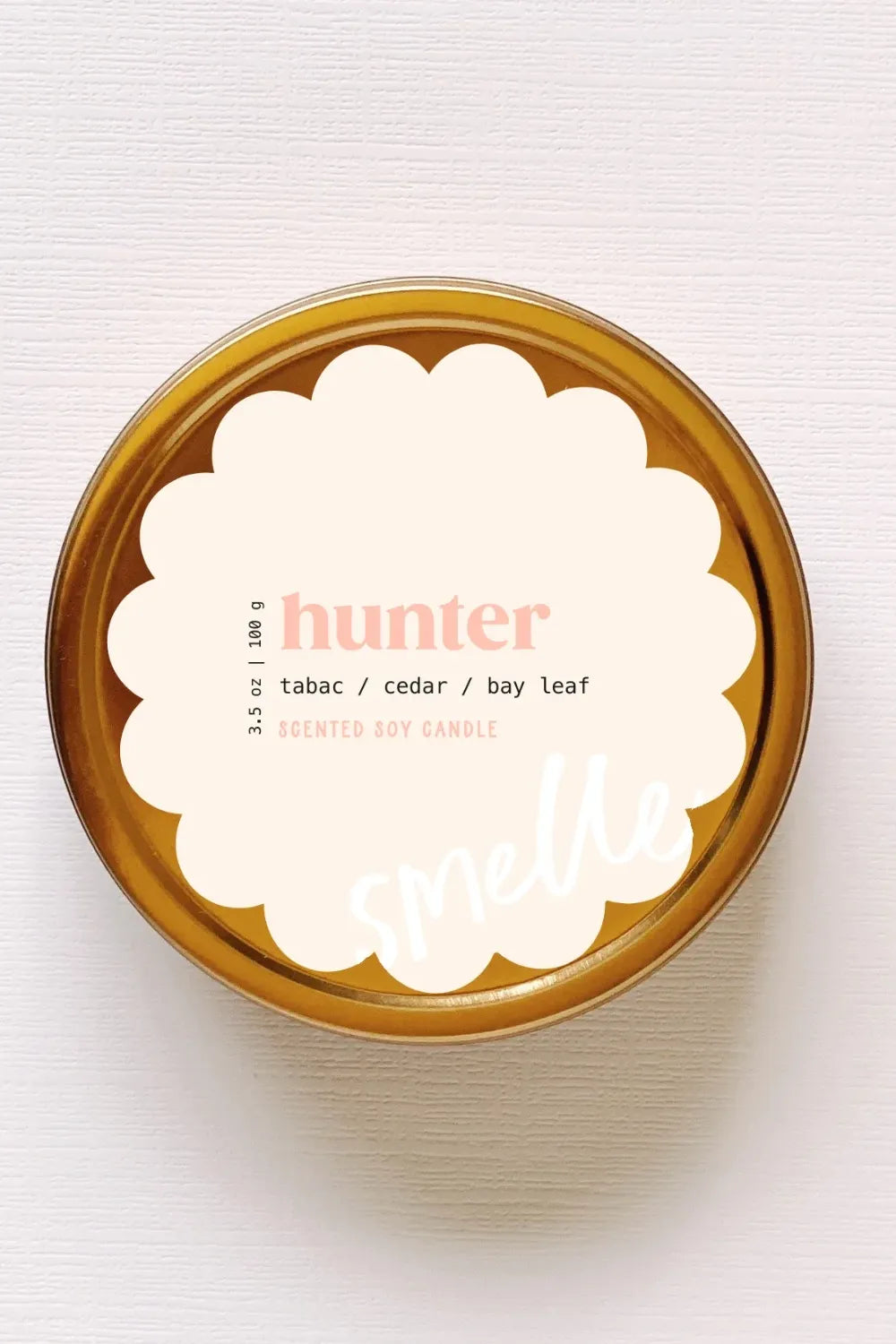 Hunter Candle Tin