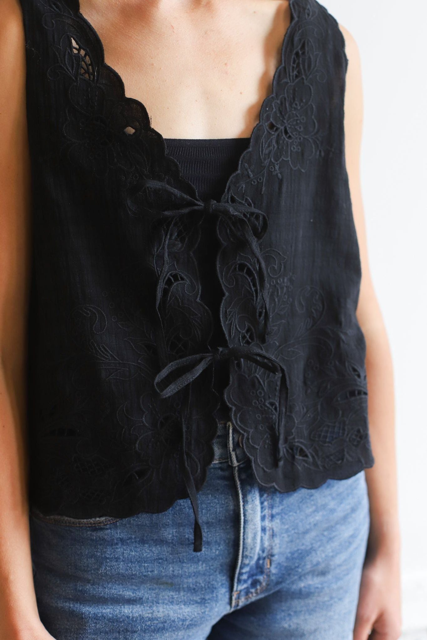 Lily Tie Vest