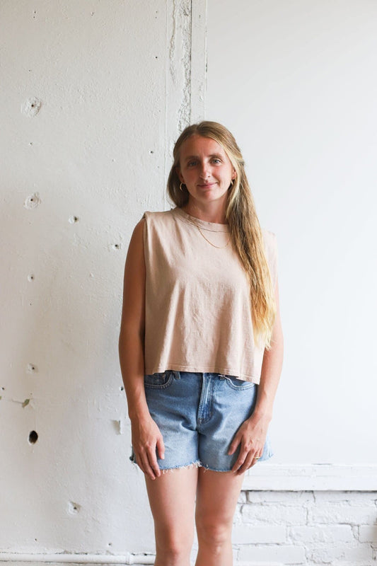 Weekender Tank - Latte