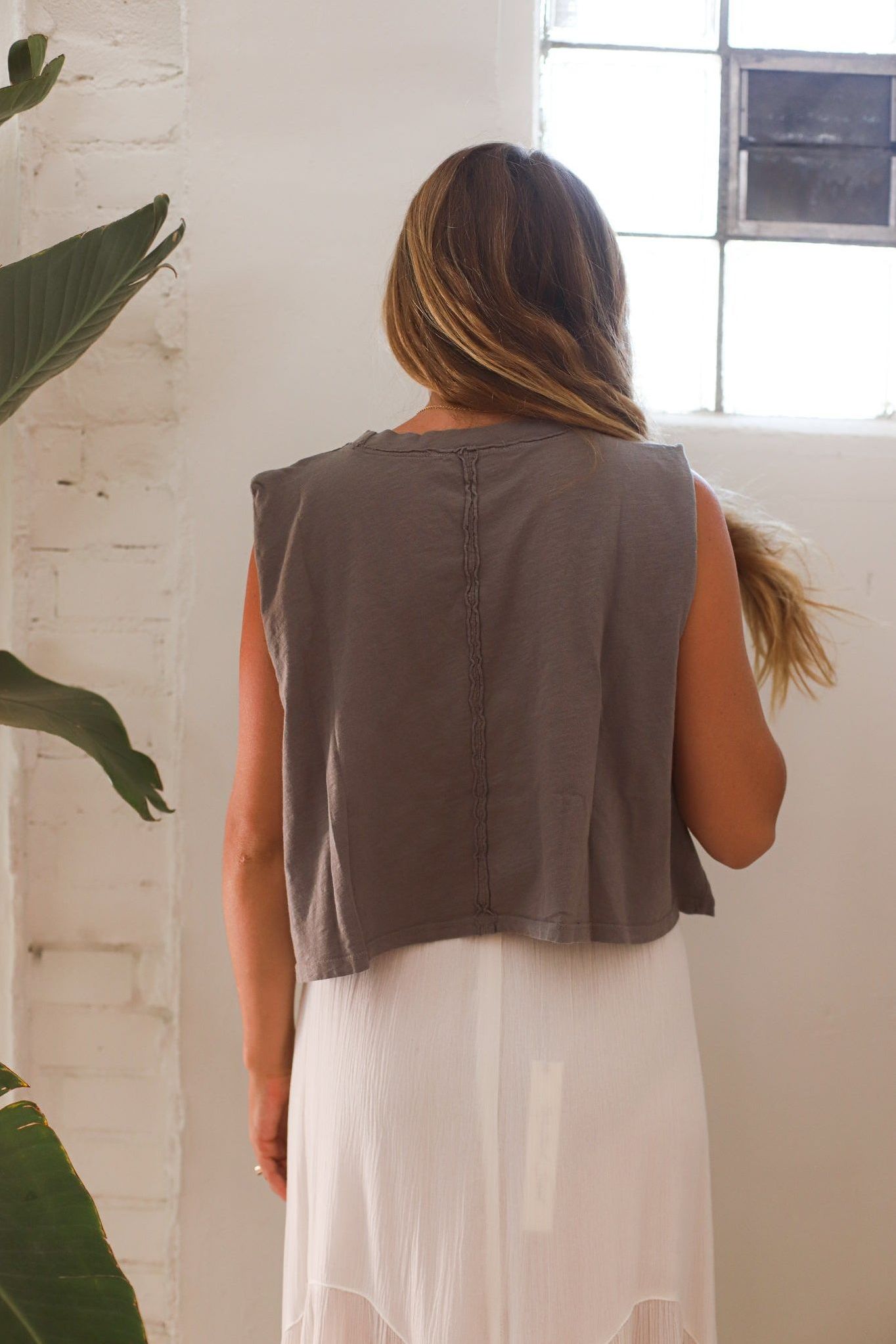 Weekender Tank - Grey