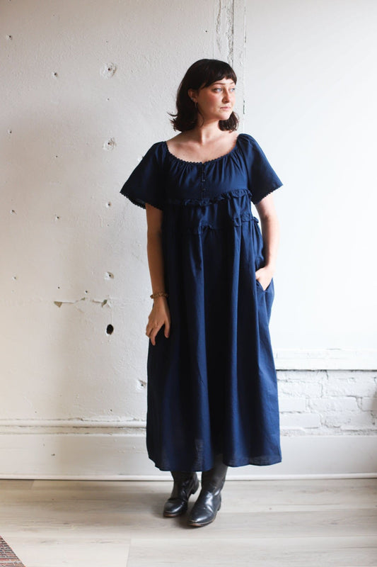 Sundrenched Maxi Dress - Navy