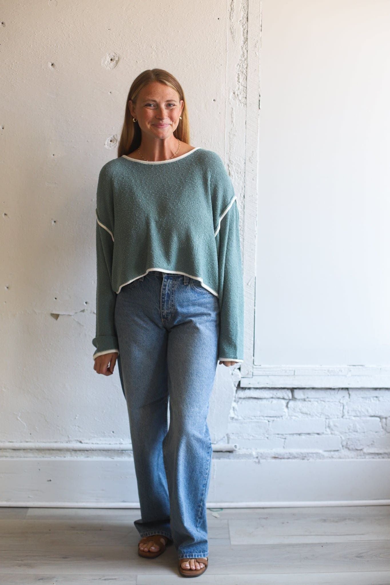 Indie Sweater - Pine