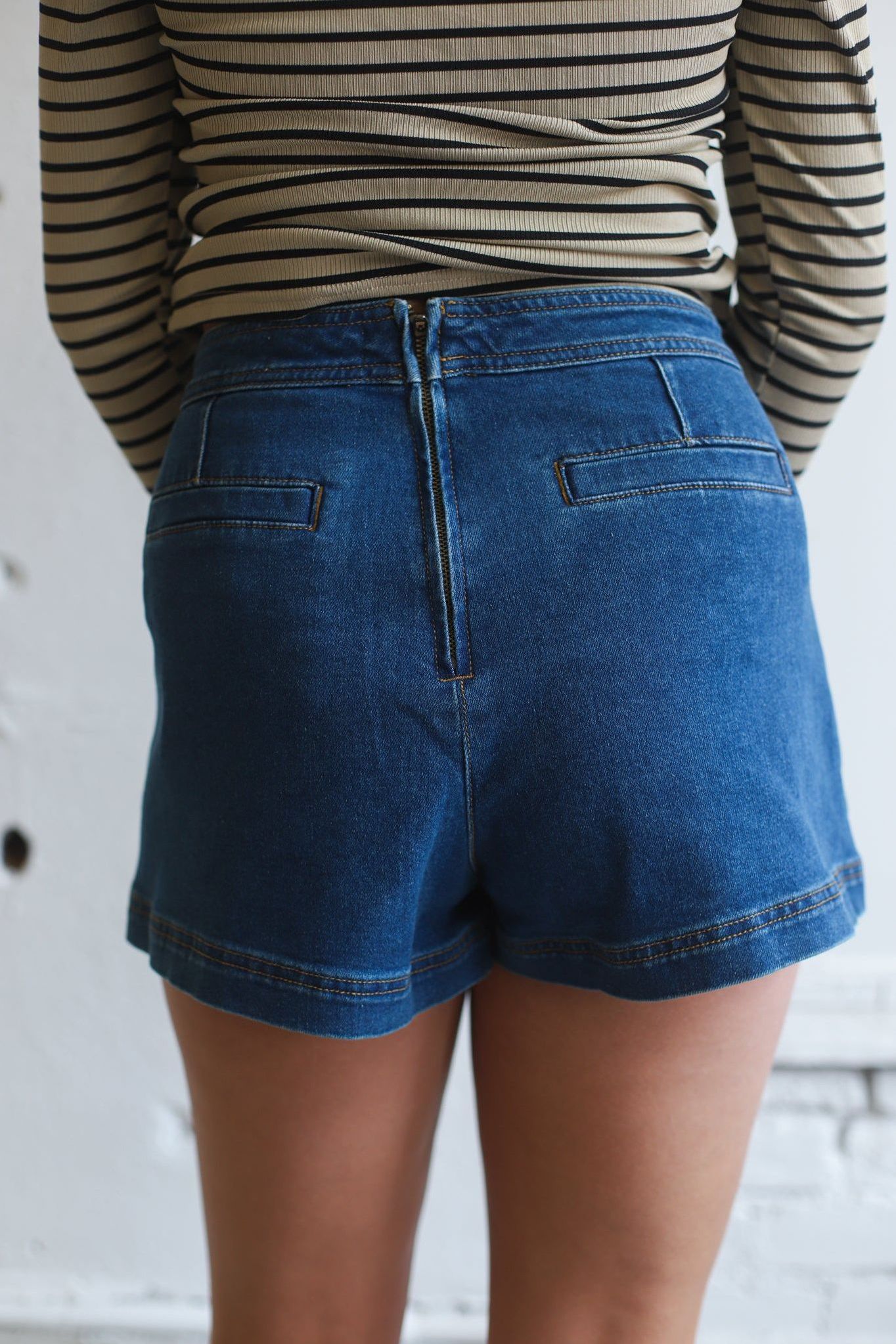 Kaylee Denim Skort