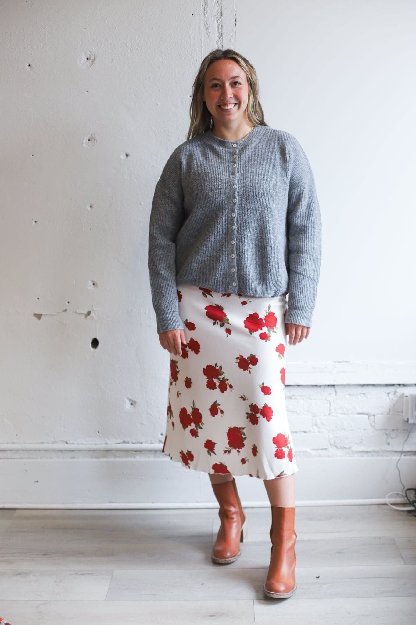 Rose Garden Slip Skirt