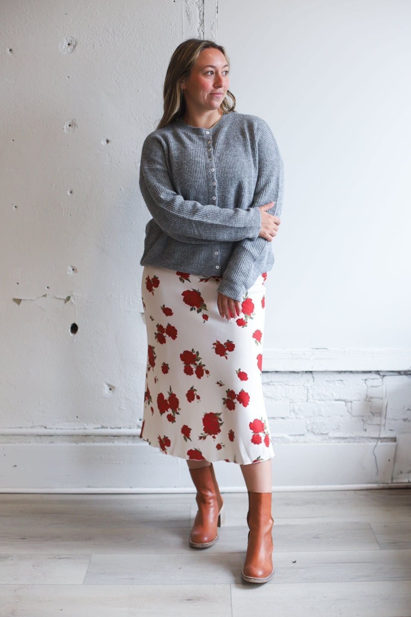 Rose Garden Slip Skirt