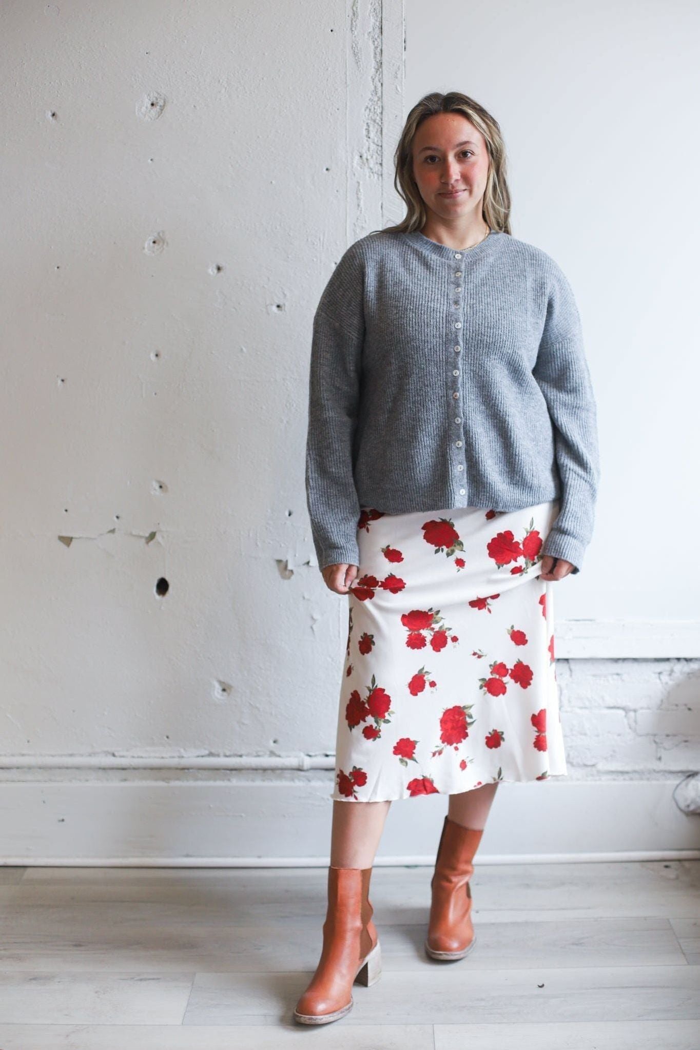 Rose Garden Slip Skirt