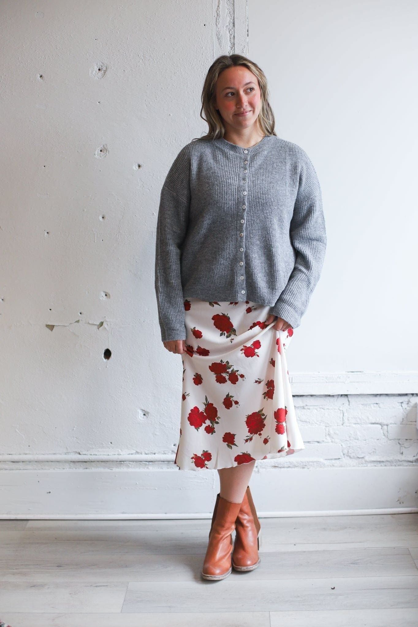 Rose Garden Slip Skirt