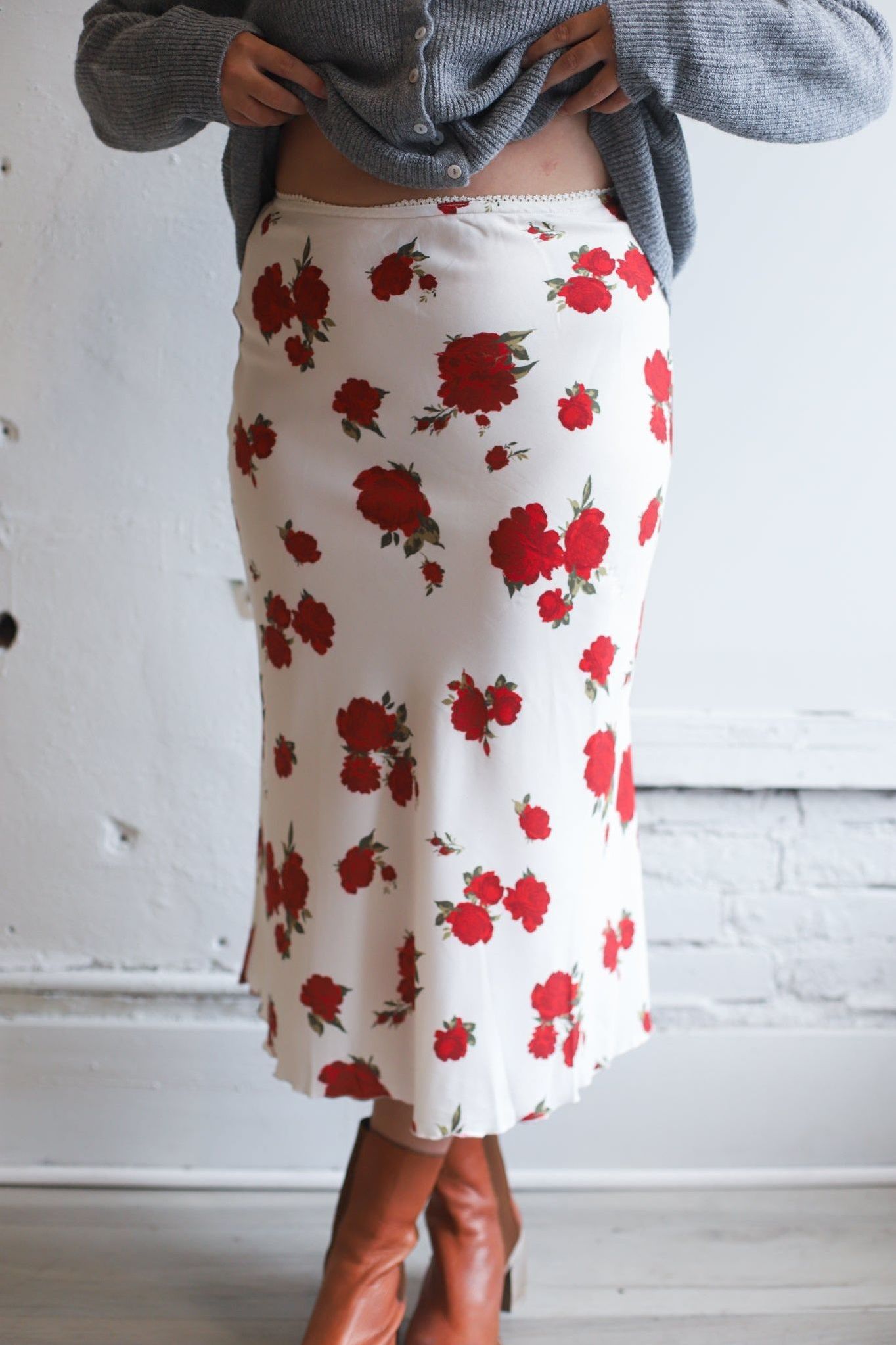 Rose Garden Slip Skirt
