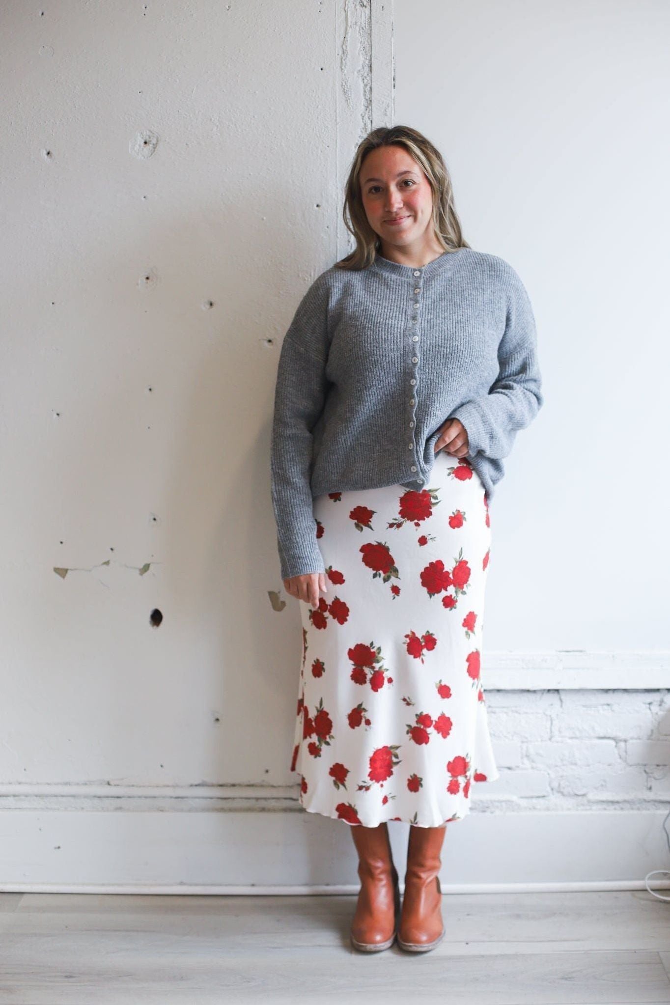 Rose Garden Slip Skirt
