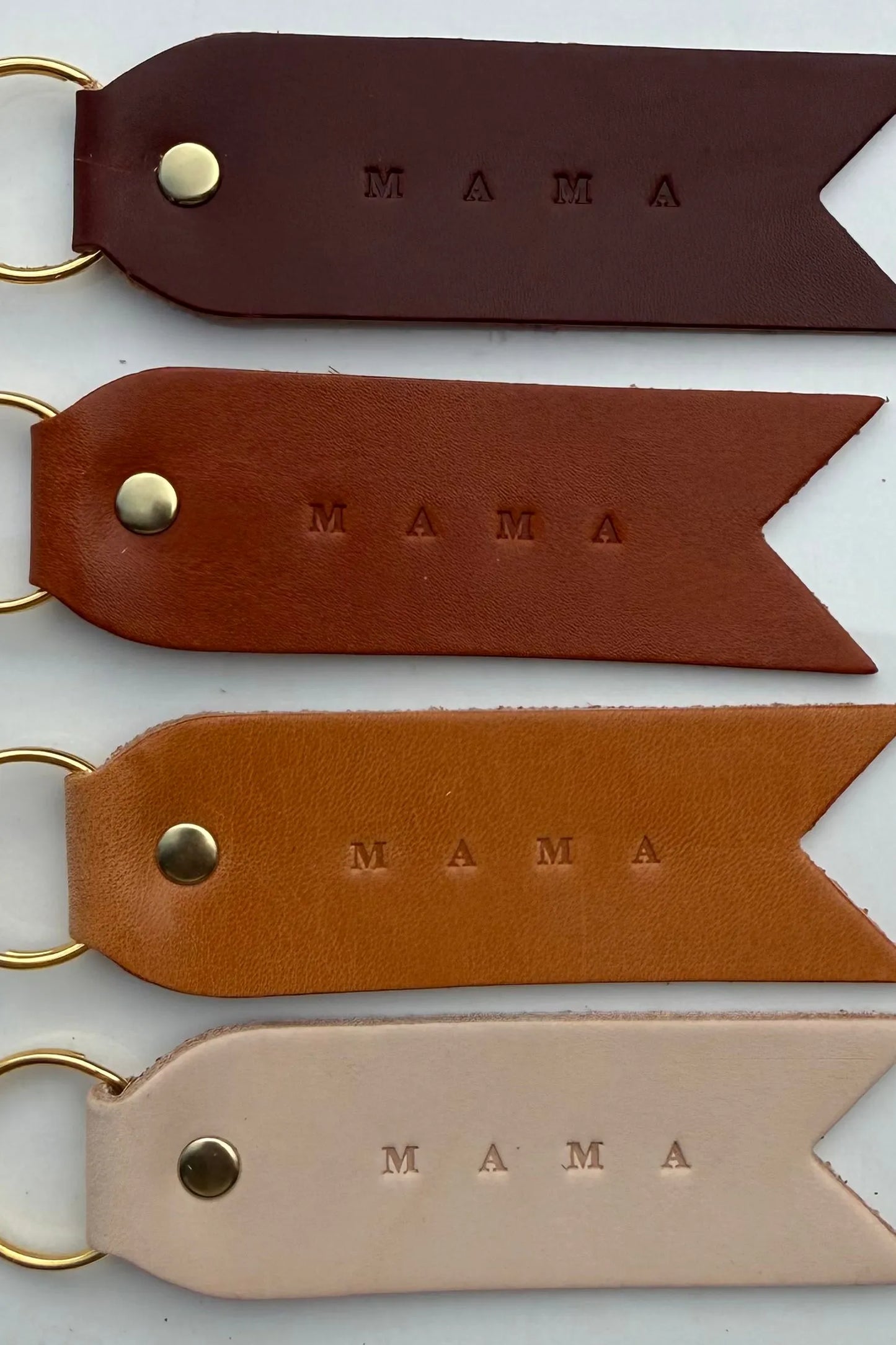 Twin Sparrow Keychain | MAMA (flag)