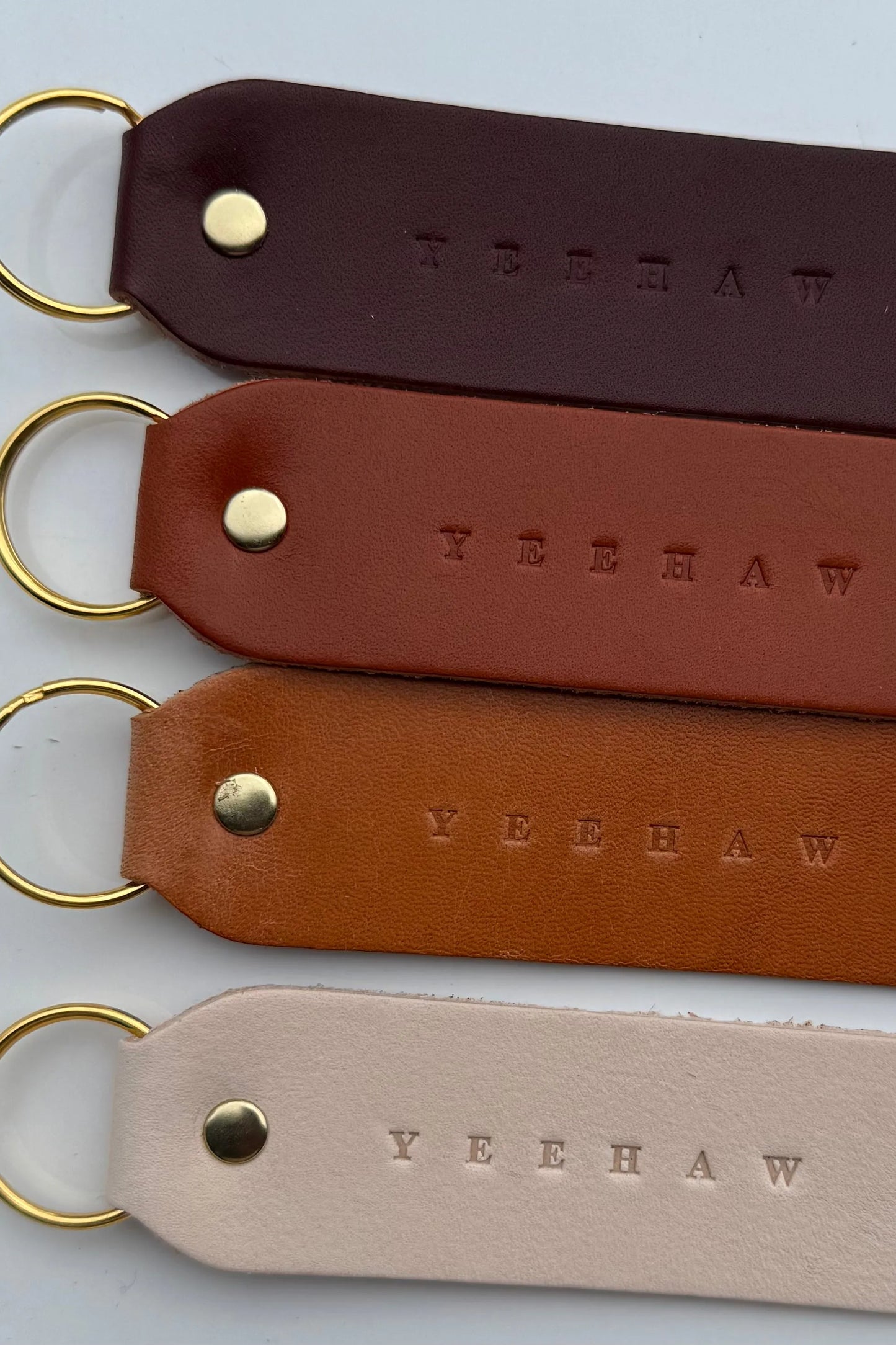 Twin Sparrow Keychain | YEEHAW (round)