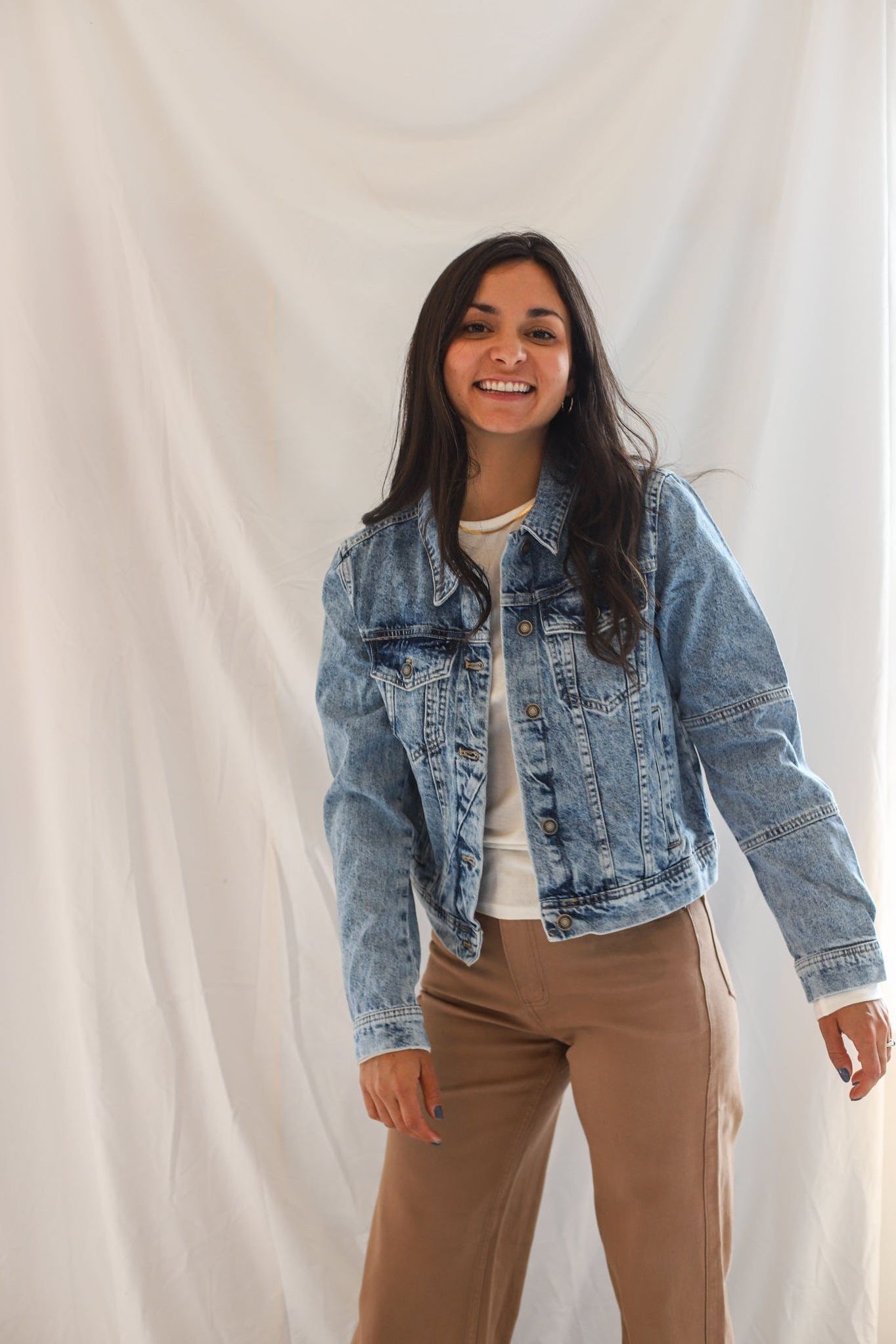 Free People Rumors Denim Jacket