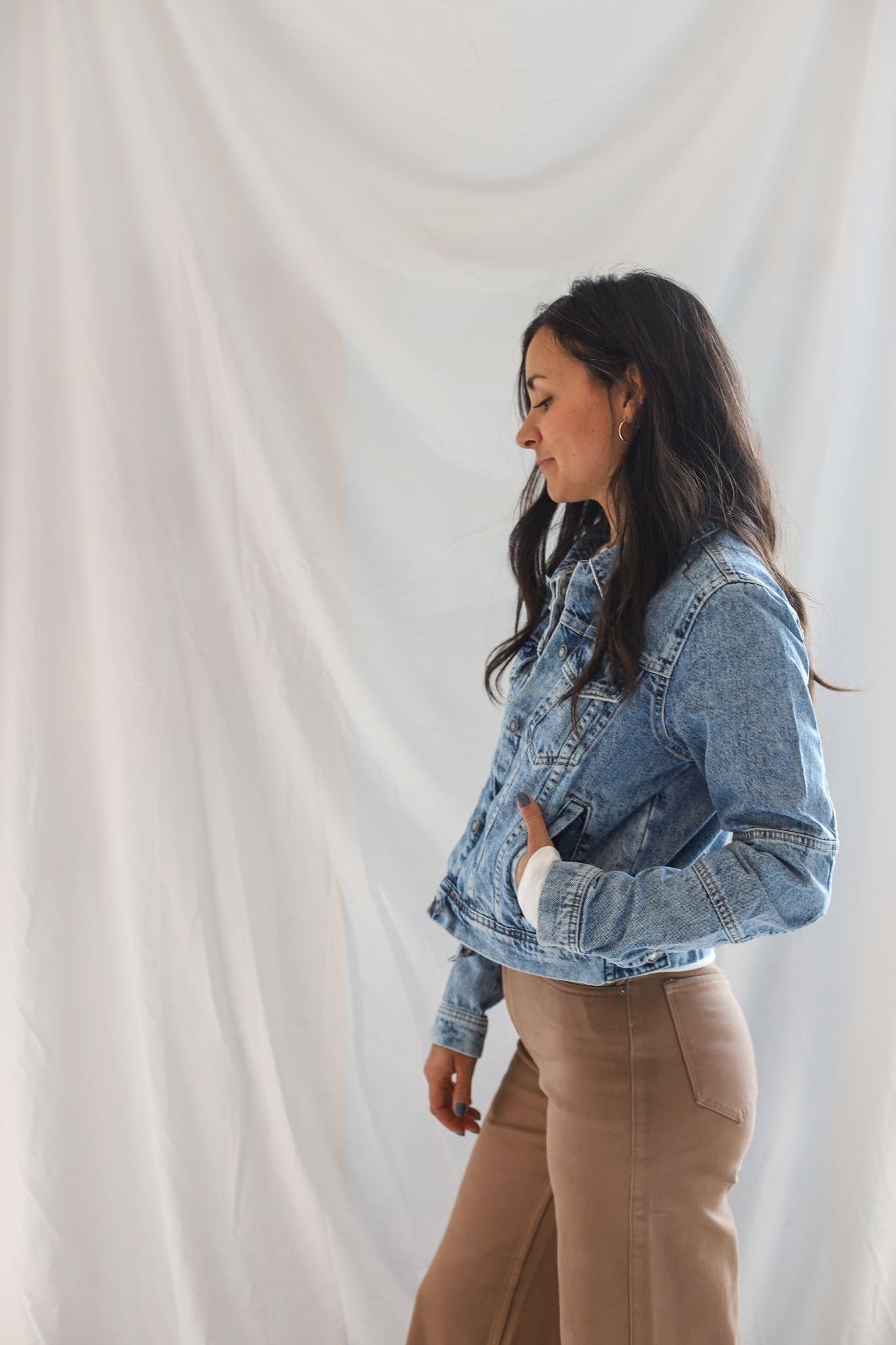 Free People Rumors Denim Jacket