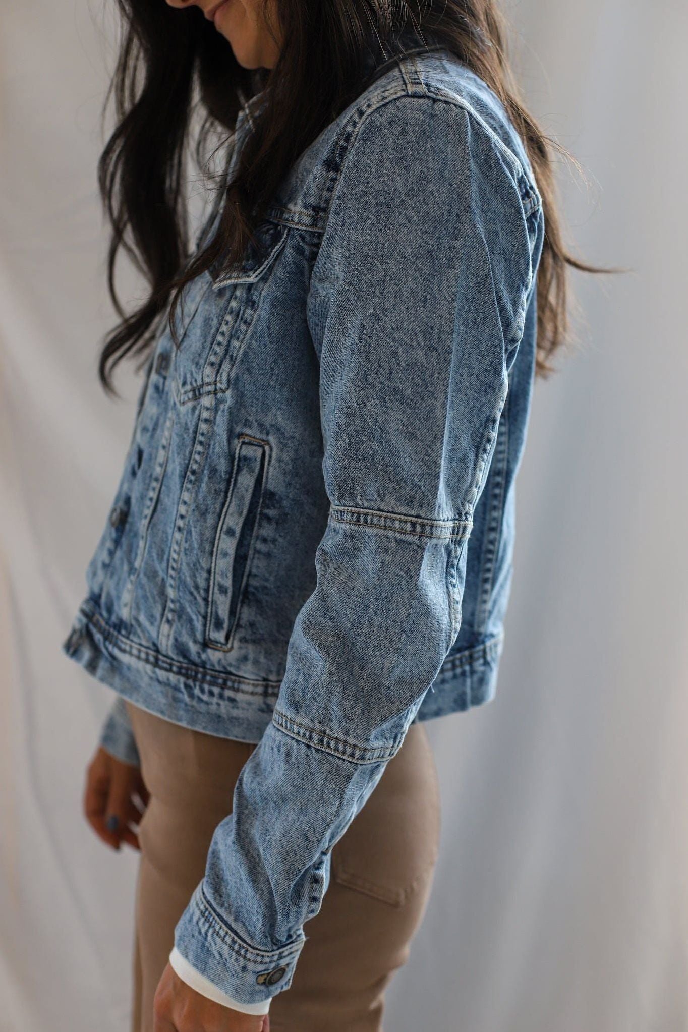 Free People Rumors Denim Jacket