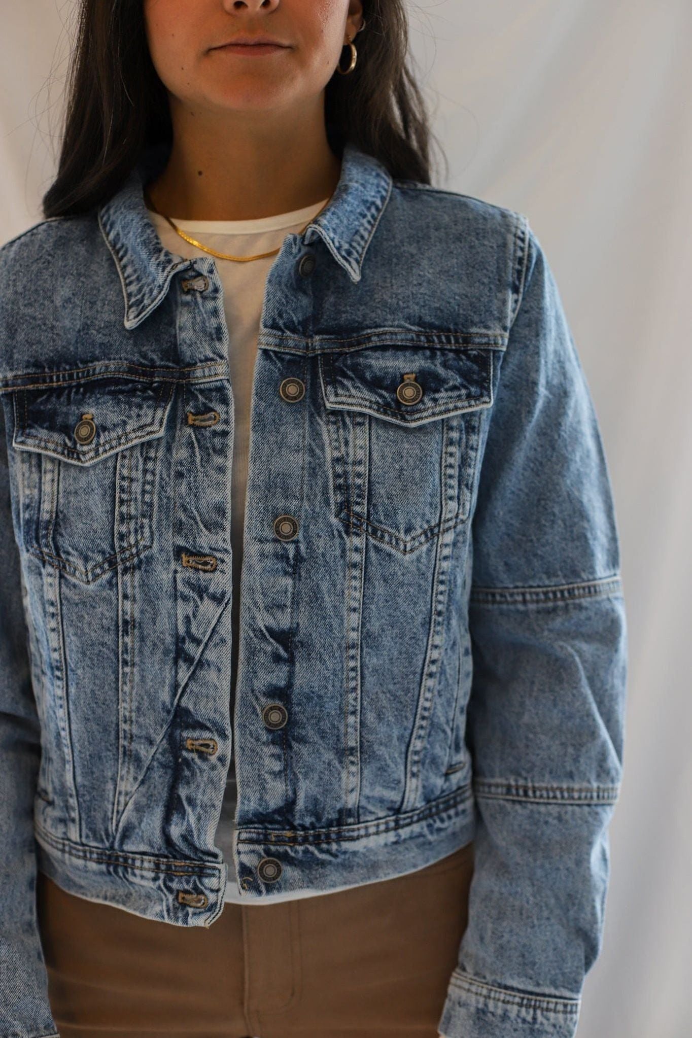 Free People Rumors Denim Jacket