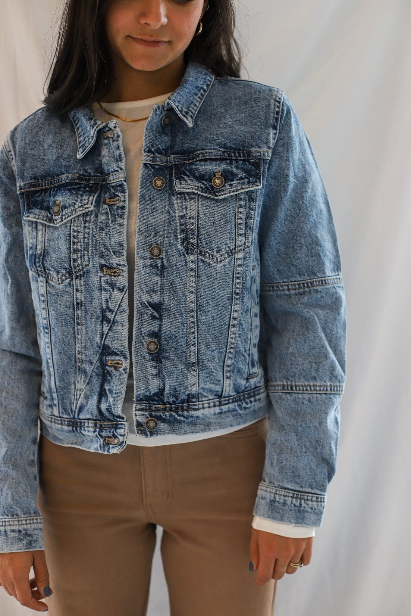 Free People Rumors Denim Jacket