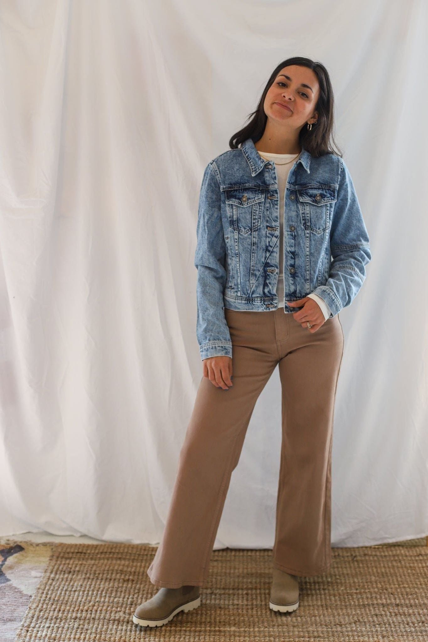 Free People Rumors Denim Jacket