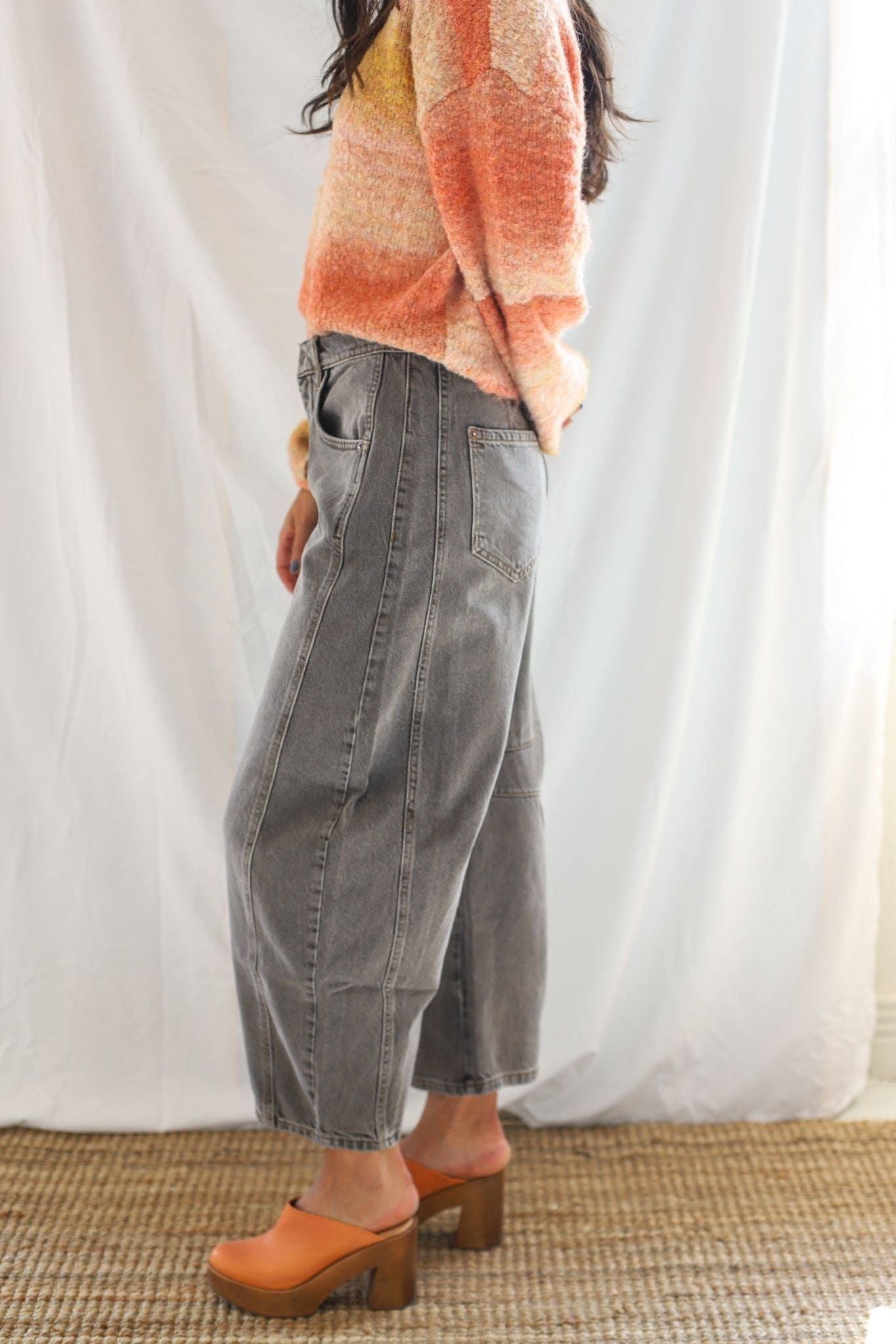 Good Luck Mid Rise Barrel - Archive Grey