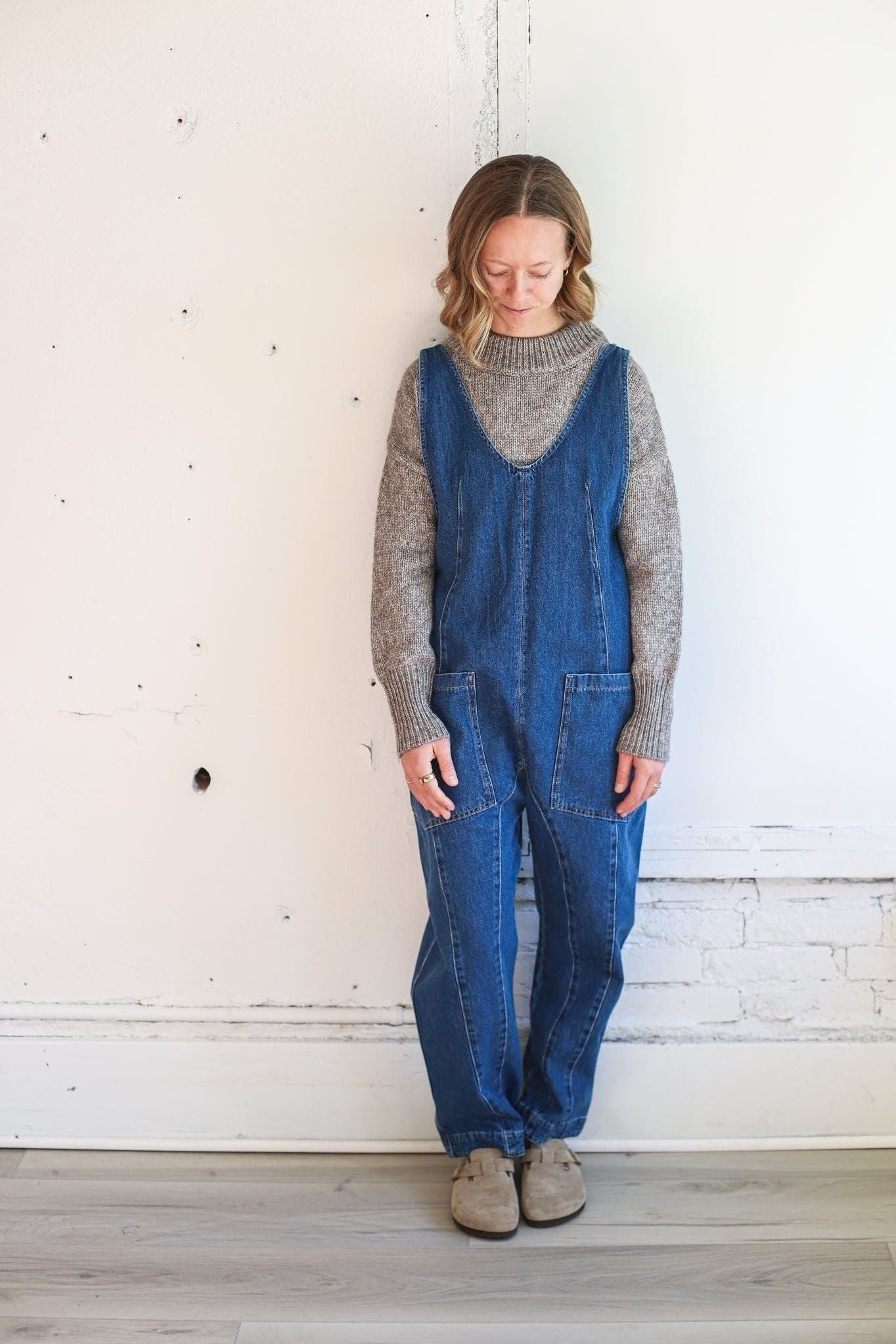 HIgh Roller Jumpsuit/ Sapphire Blue