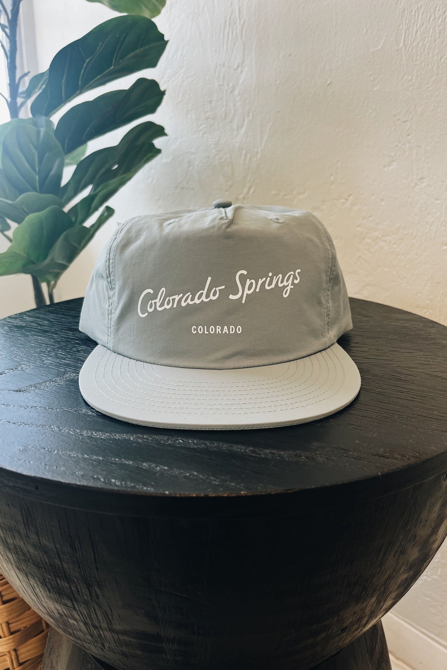 Colorado Springs Nylon Hat - Mineral blue