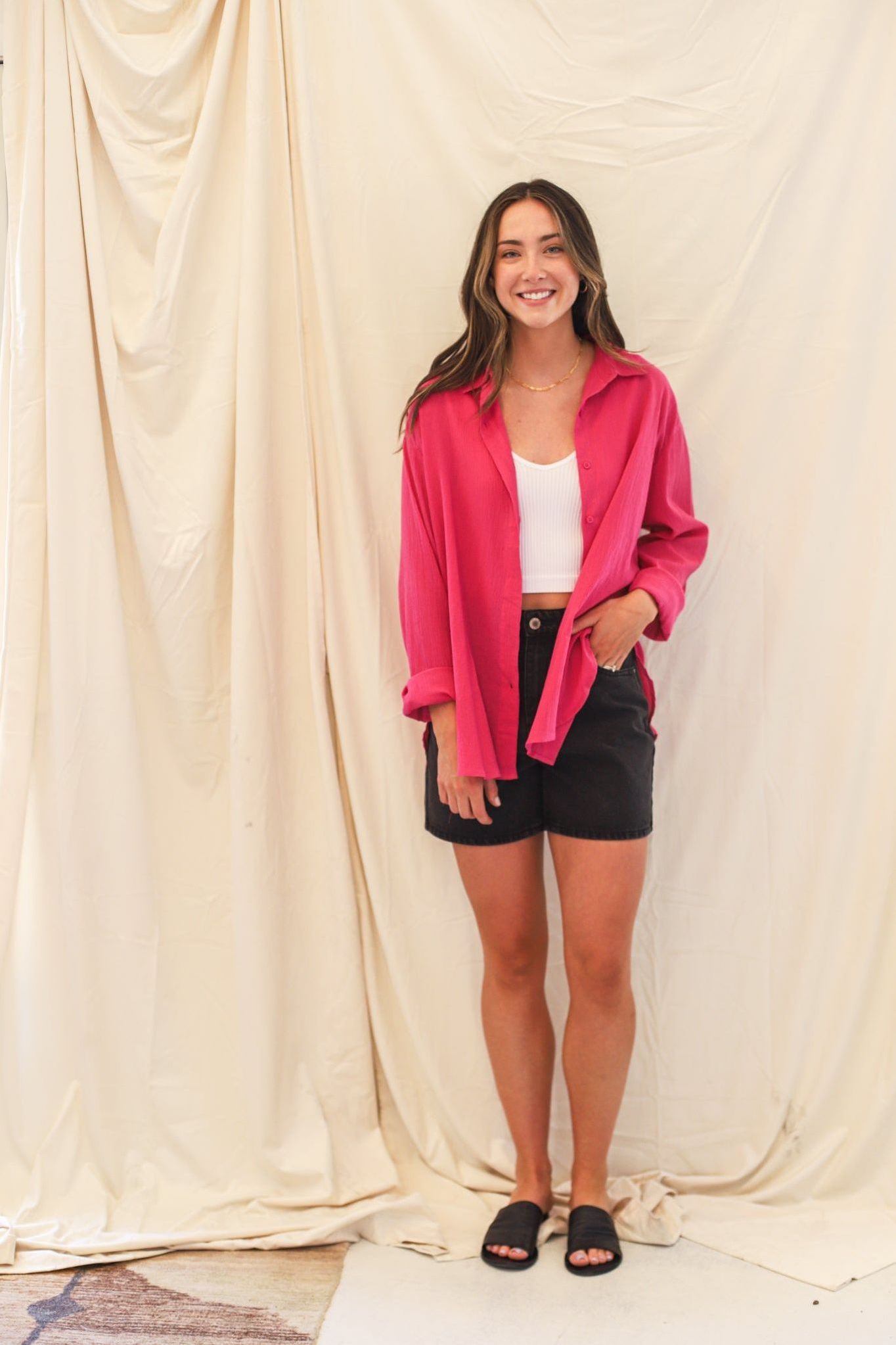 The Destin Button Up