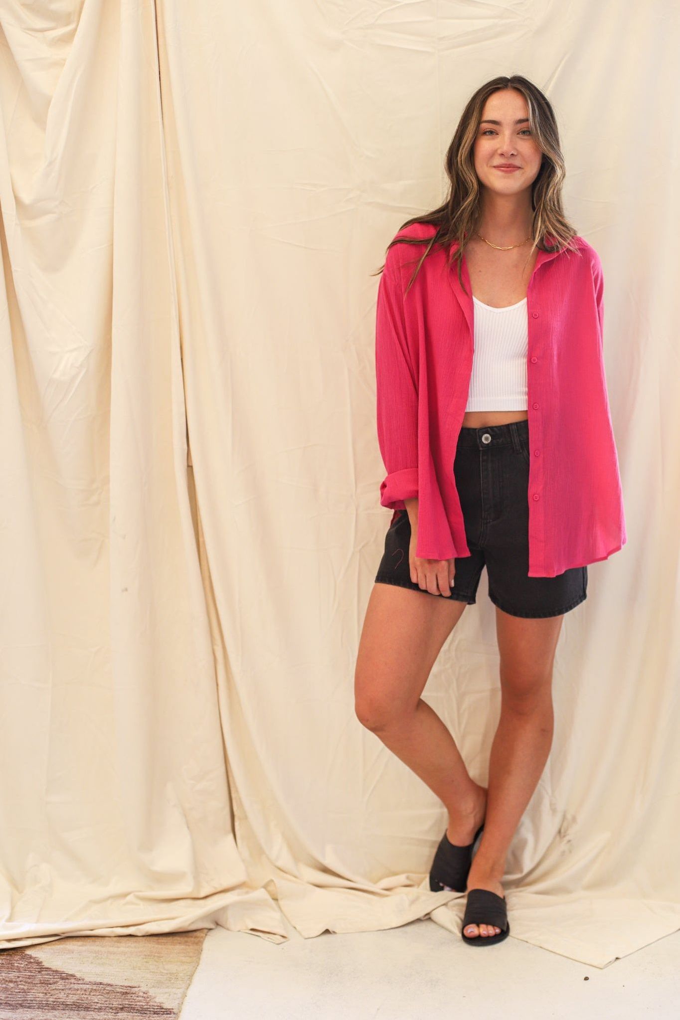 The Destin Button Up