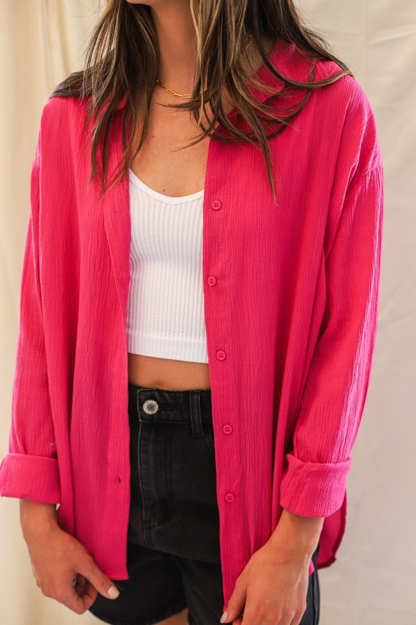 The Destin Button Up