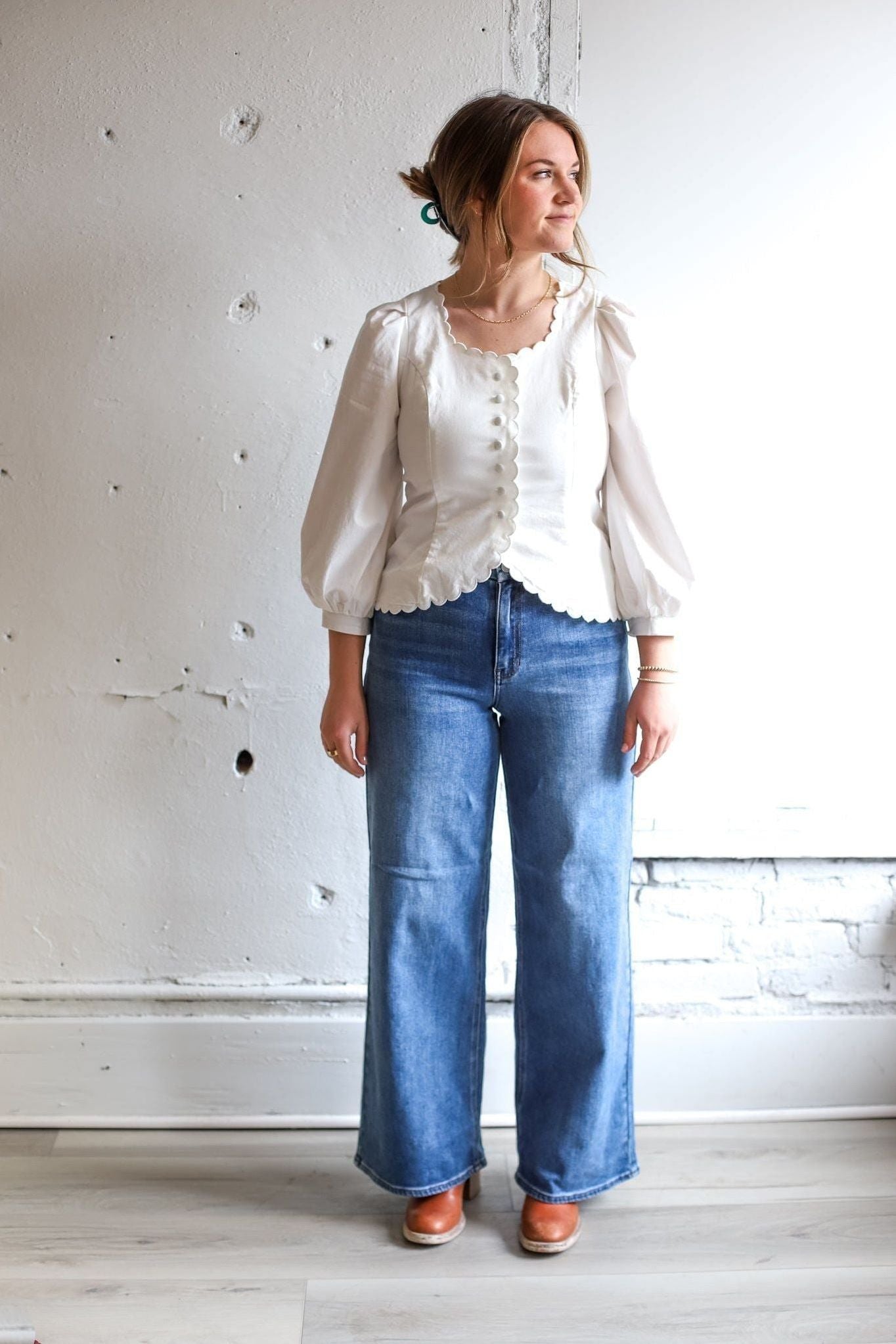 Chloe Wide Leg Jeans