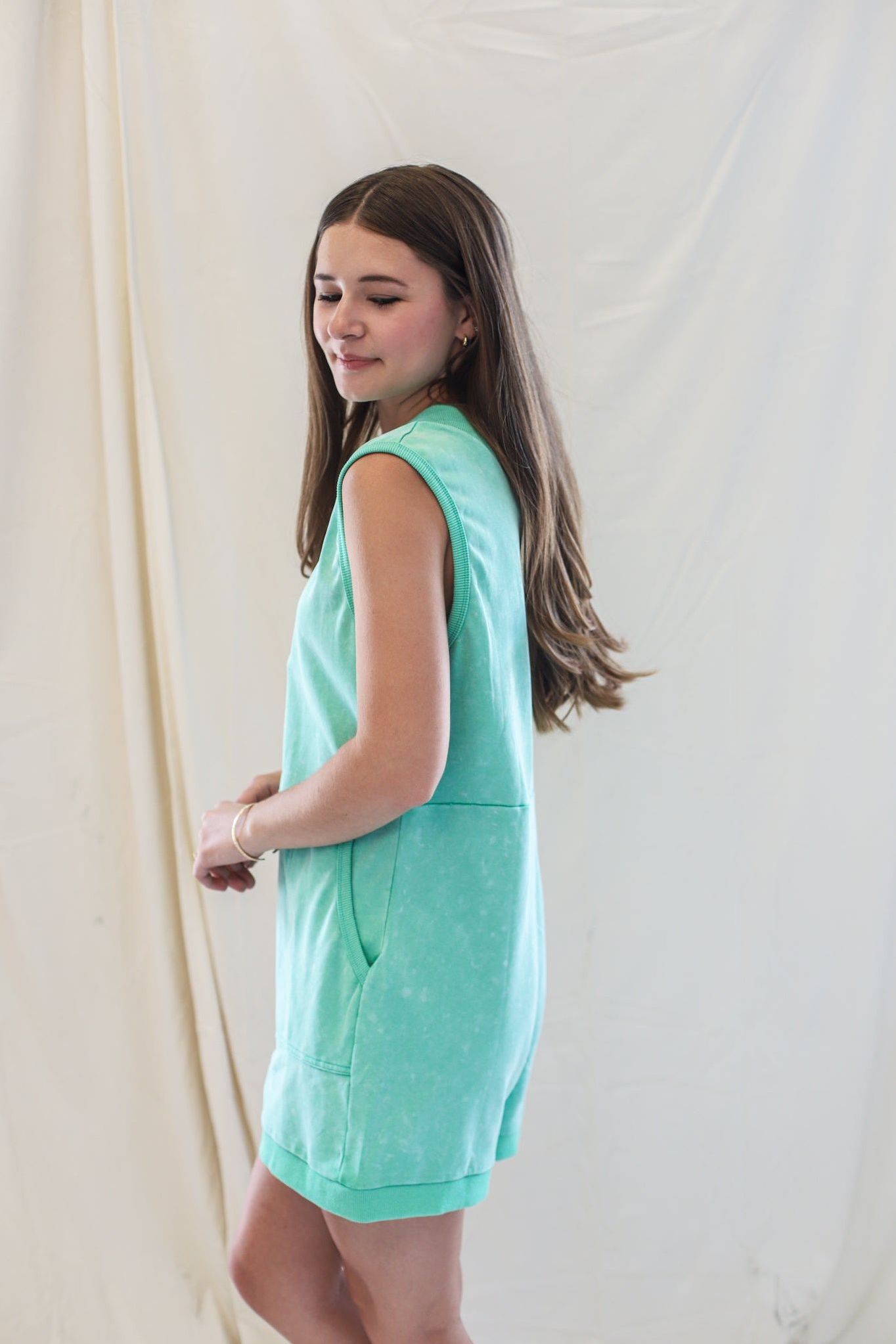 The Siesta Romper- sea